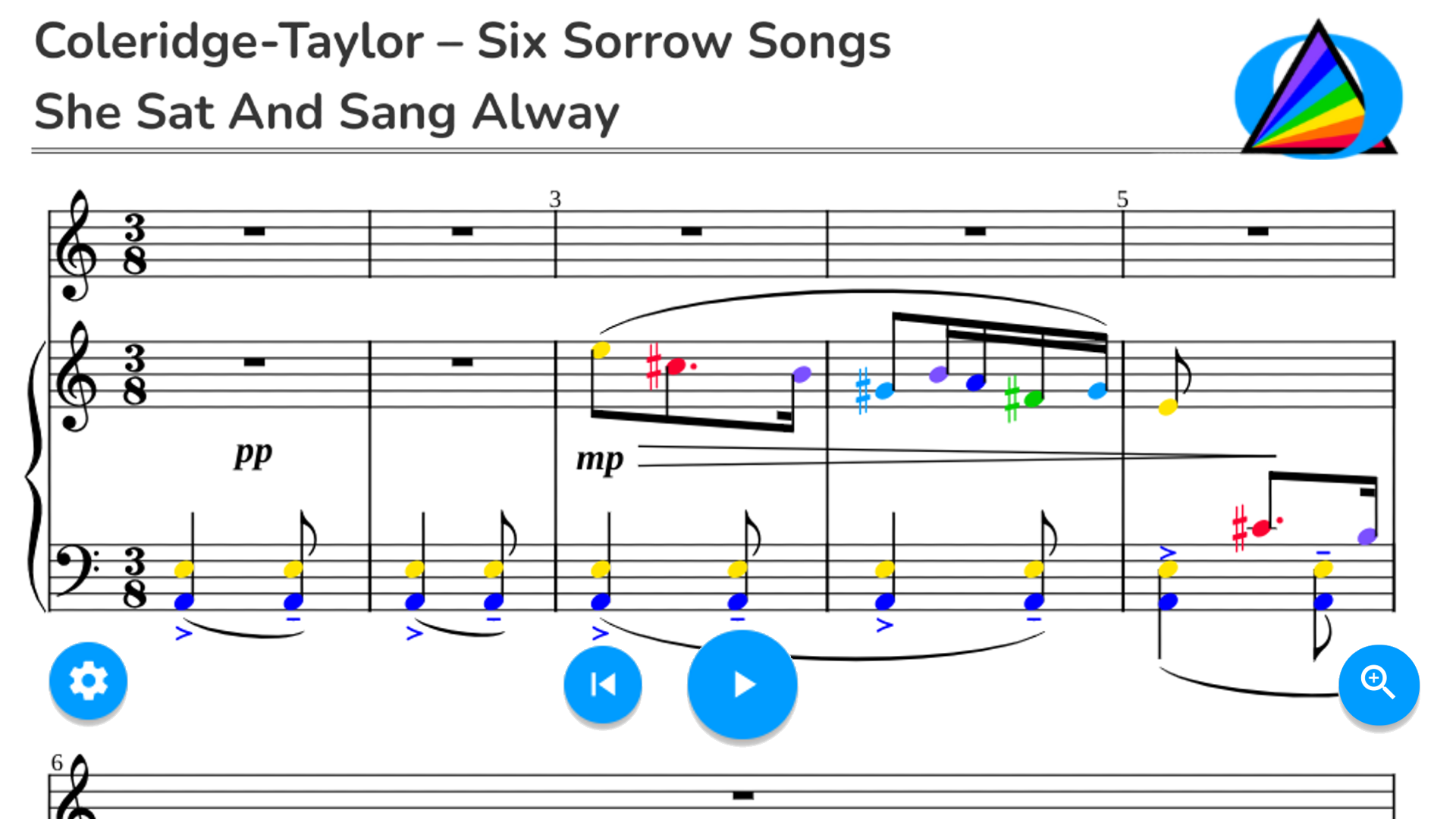 Coleridge-Taylor – Six Sorrow Songs Op 57 No 4 She Sat and Sang Alway