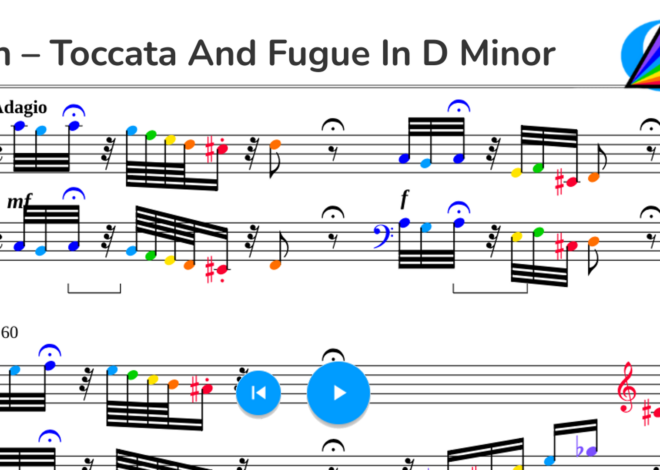 Bach – Toccata and Fugue in D Minor