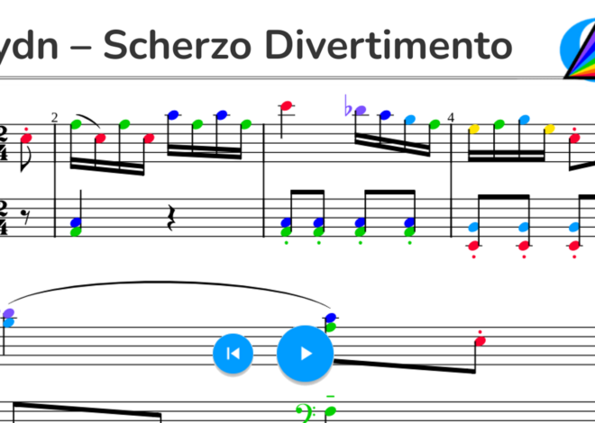 Haydn – Scherzo Divertimento in F Hob XVI9 III
