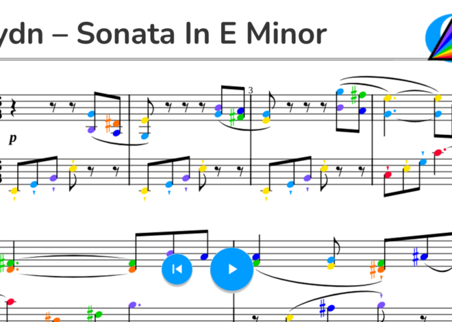 Haydn – Sonata in E Minor Hob XVI 34 Movement I