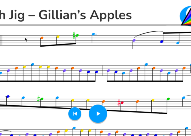 Irish Traditional Jig – Gillian’s Apples