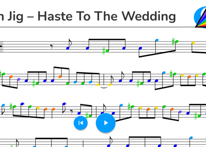 Irish Traditional Jig – Haste to the Wedding