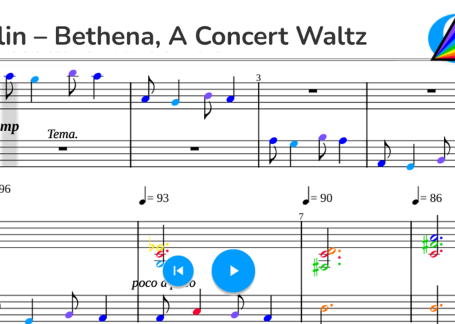 Joplin – Bethena, A Concert Waltz