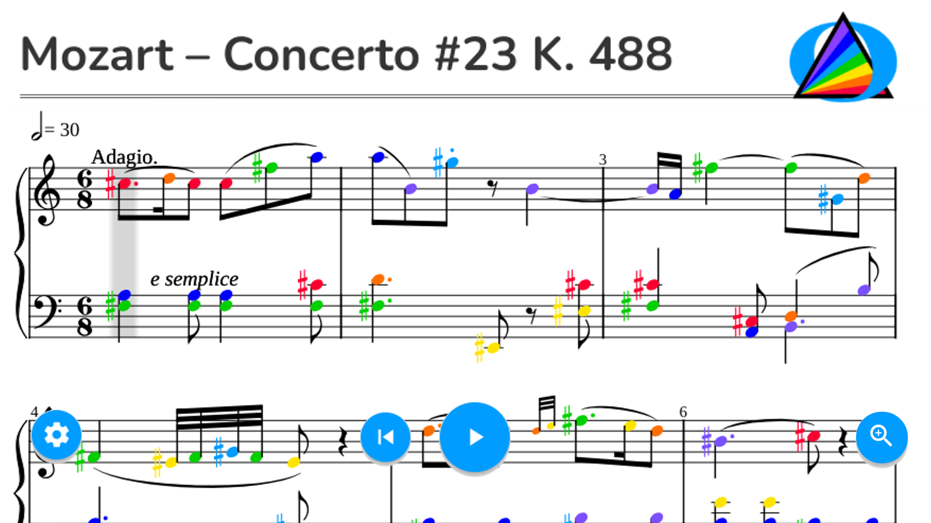 Mozart – Concerto #23 K. 488 Second Movement