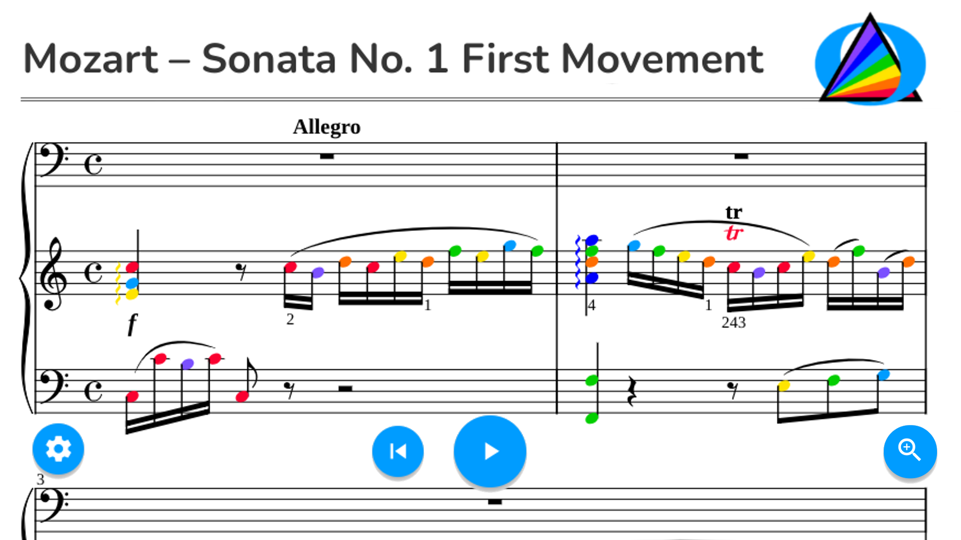Mozart – Sonata No. 1 First Movement K. 279