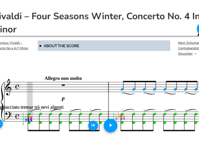 Vivaldi – Concerto No 4 in F Minor