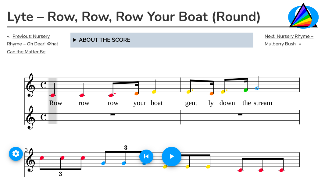 Lyte – Row, Row, Row Your Boat (Round)
