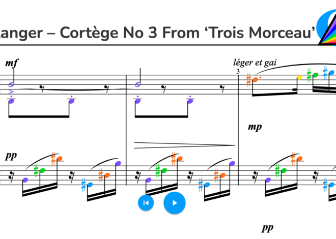 Boulanger – Cortège No 3 from ‘Trois Morceau’