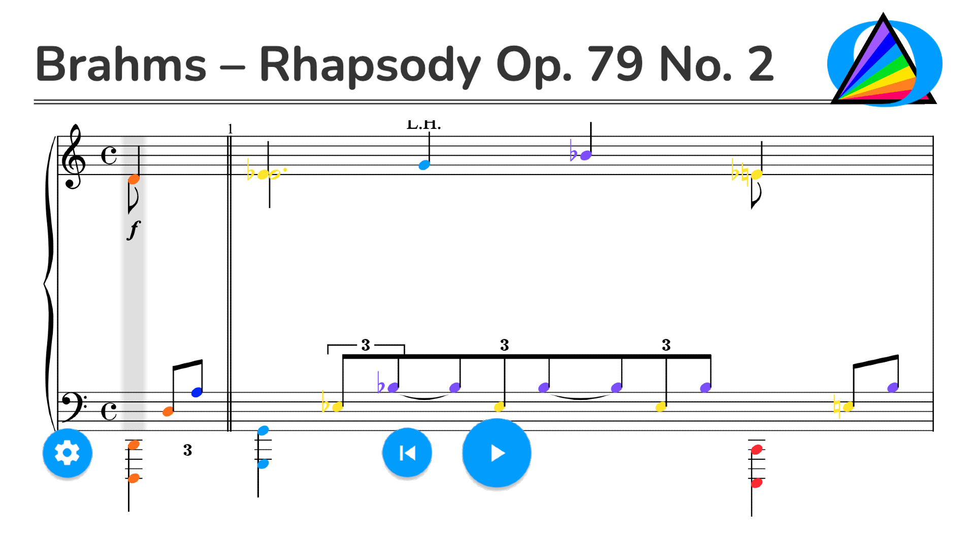 Brahms – Rhapsody Op. 79 No. 2