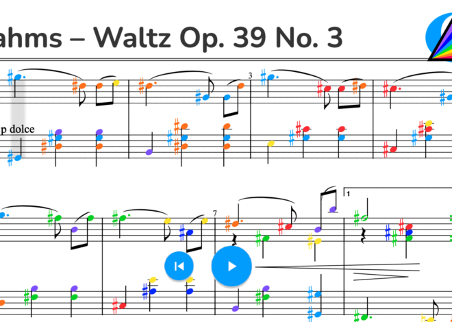 Brahms – Waltz Op. 39 No. 3