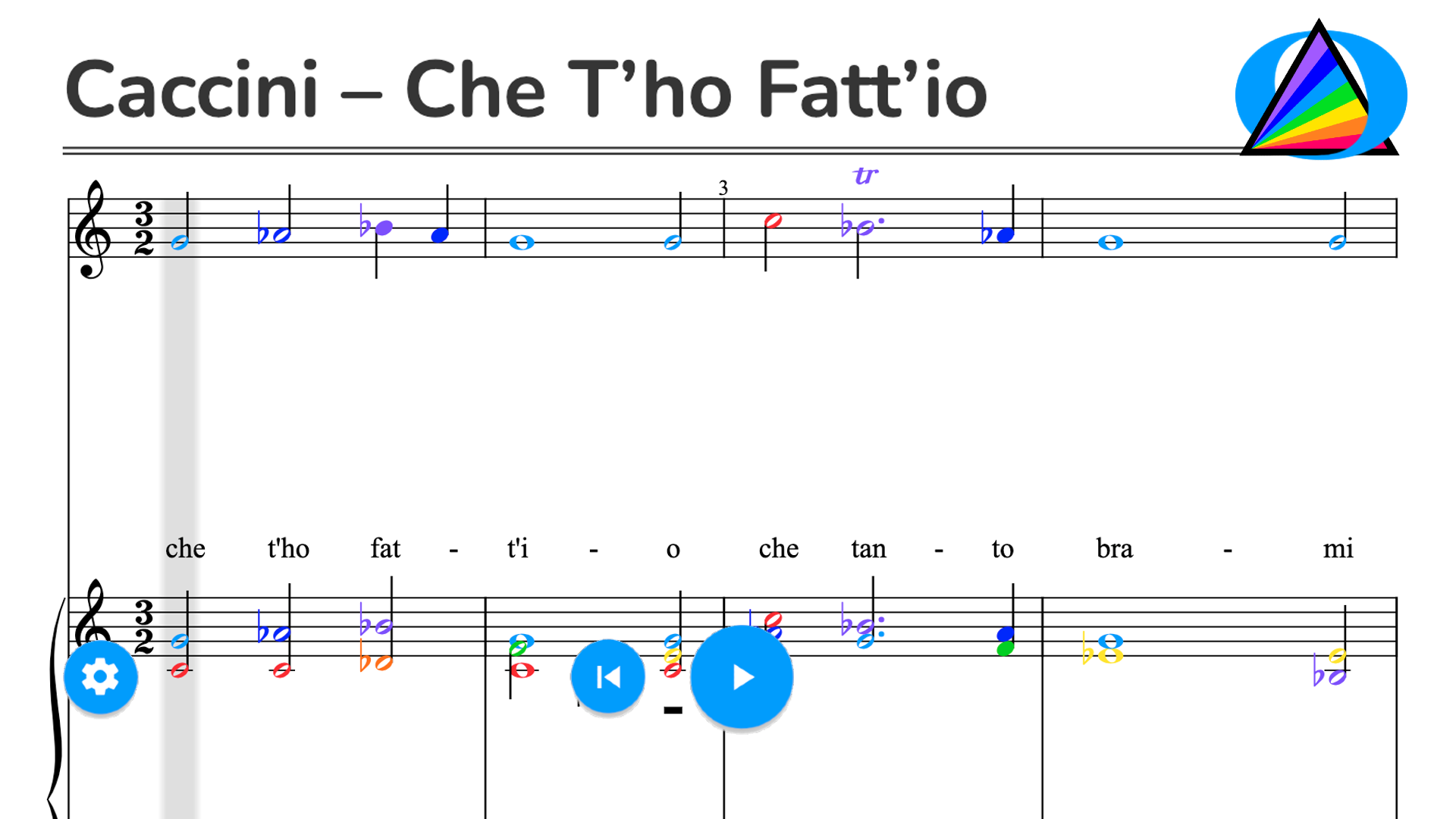 Caccini – Che T’ho Fatt’io