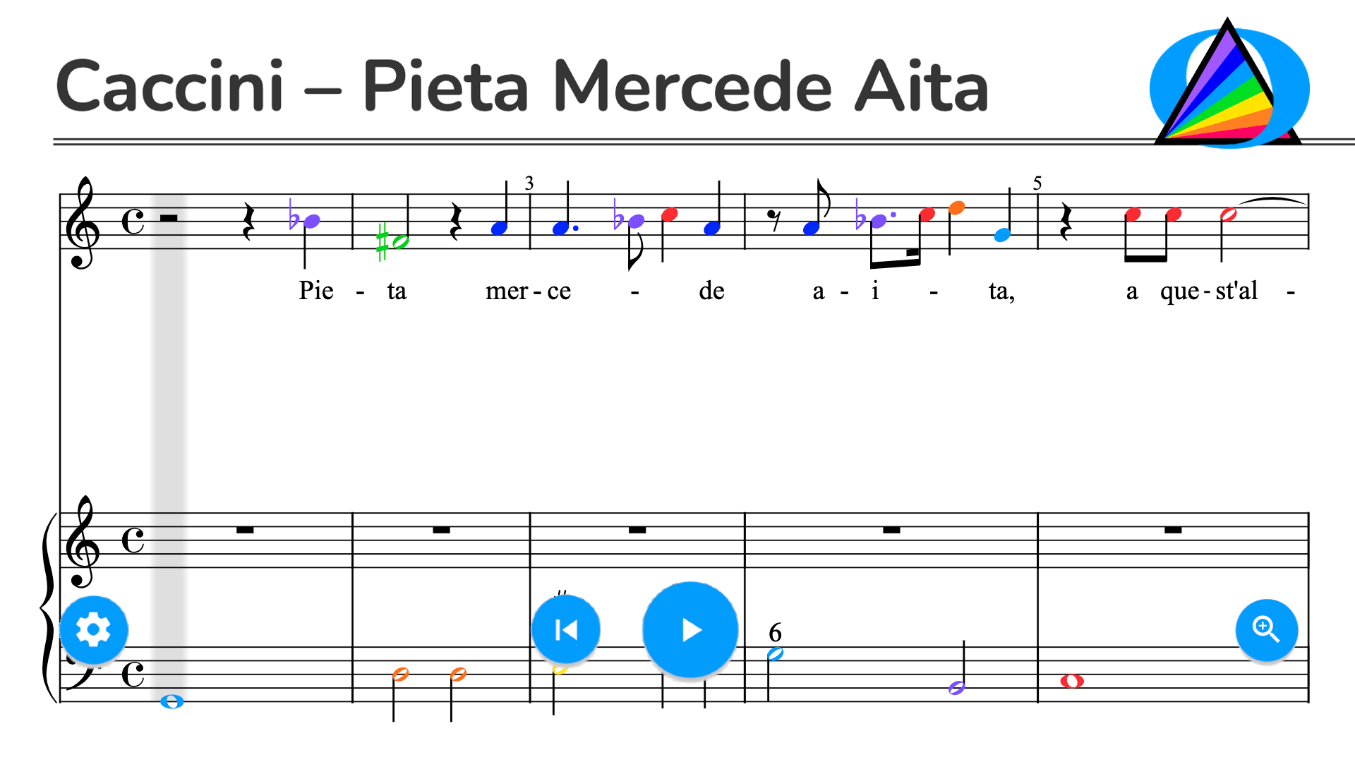 Caccini – Pieta Mercede Aita