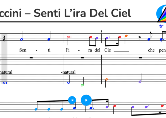 Caccini – Senti l’ira del Ciel