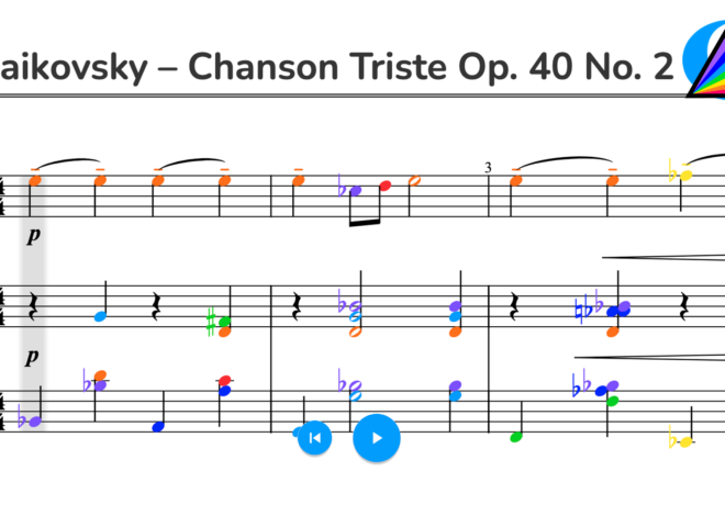Tchaikovsky – Chanson Triste Op. 40 No. 2