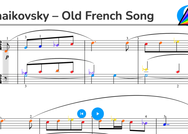 Tchaikovsky – Old French Song