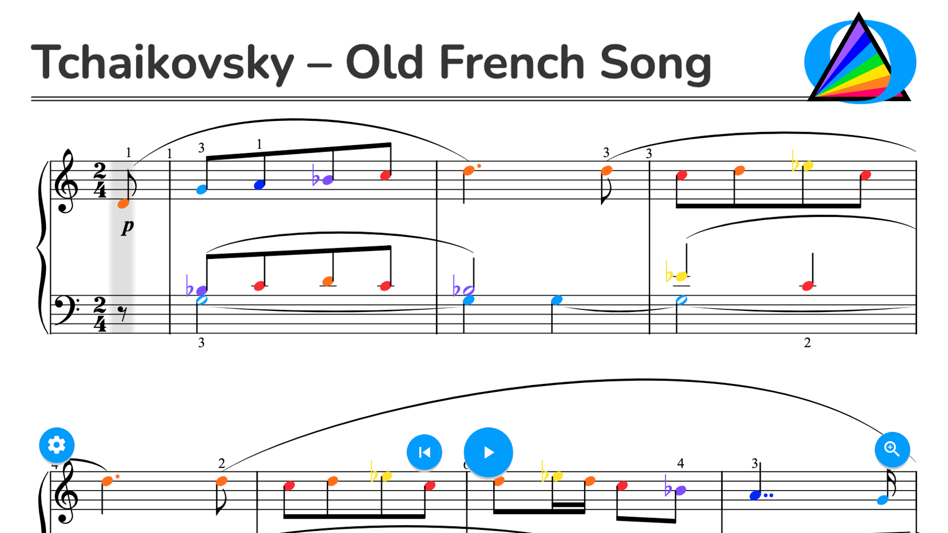 Tchaikovsky – Old French Song