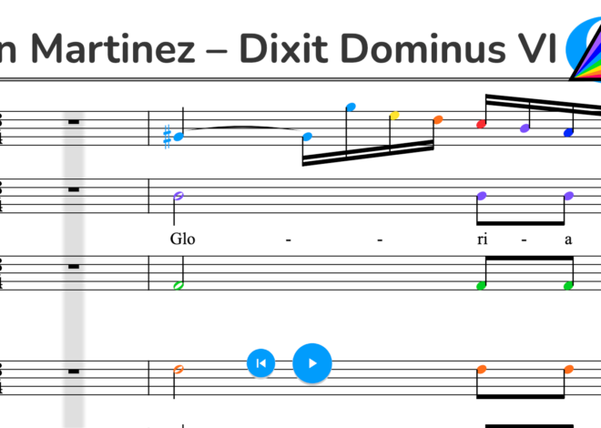 von Martinez – Dixit Dominus VI Gloria Patri