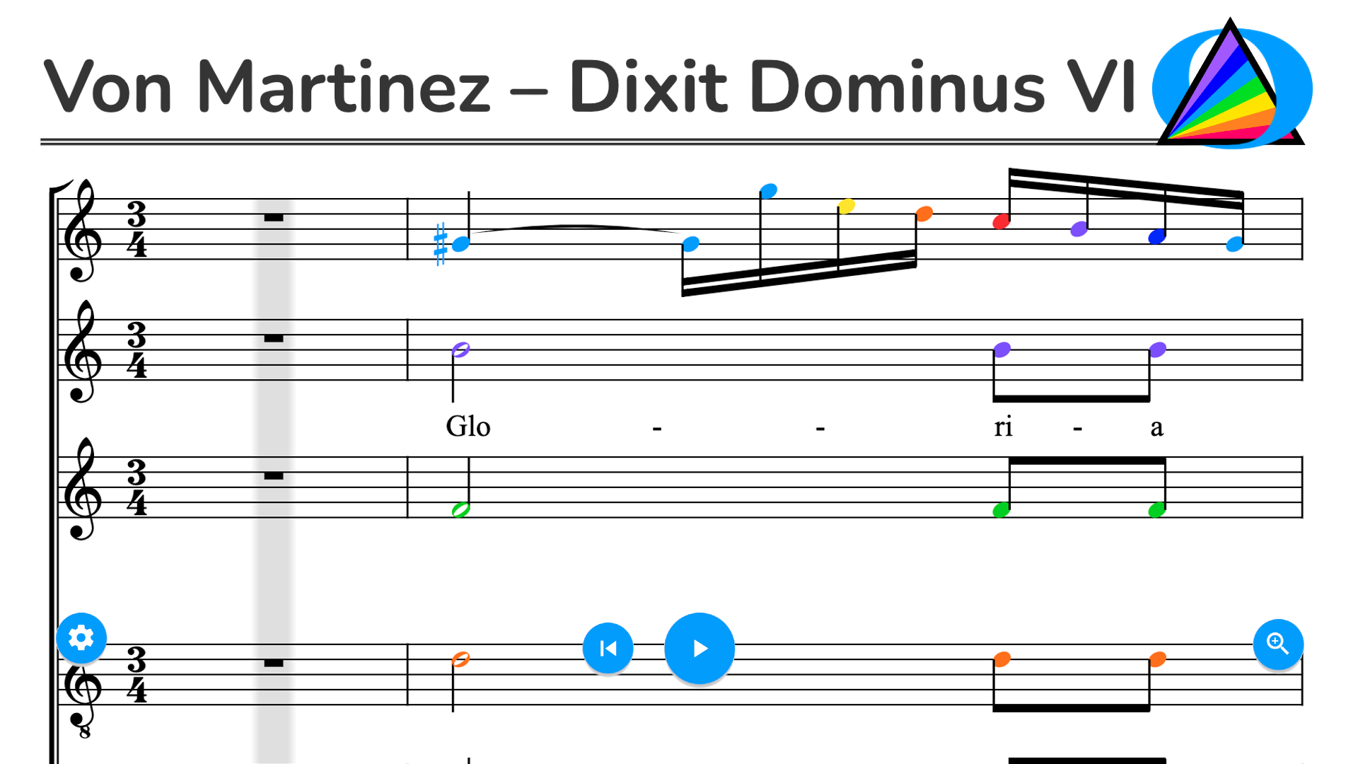 von Martinez – Dixit Dominus VI Gloria Patri
