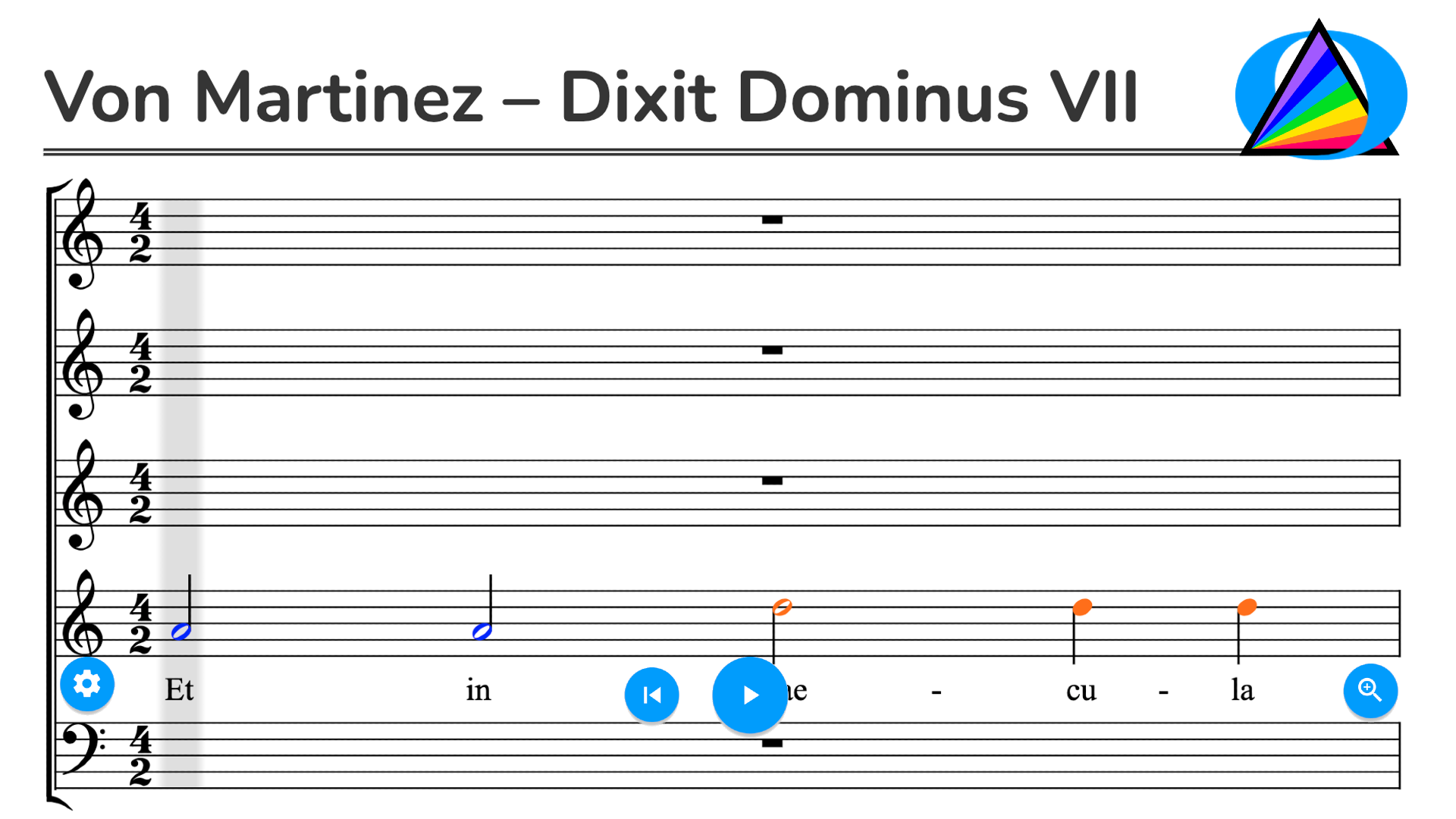 von Martinez – Dixit Dominus VII Et in Saecula